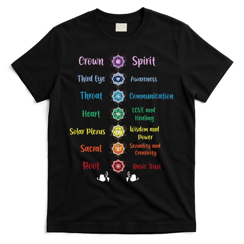 Chakra Energy Spirit Soul Spiritual Health Healing T-Shirt