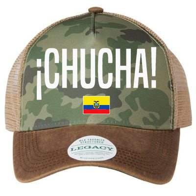 Chucha Ecuadorian Slang Ecuador Legacy Tie Dye Trucker Hat