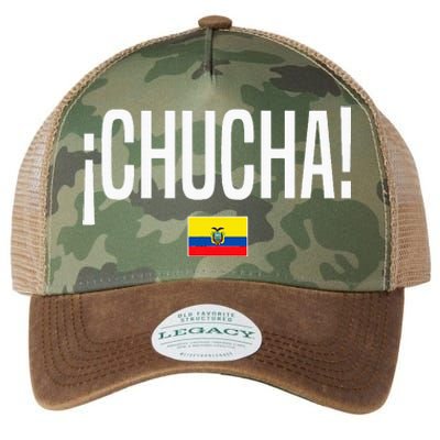 Chucha Ecuadorian Slang Ecuador Legacy Tie Dye Trucker Hat