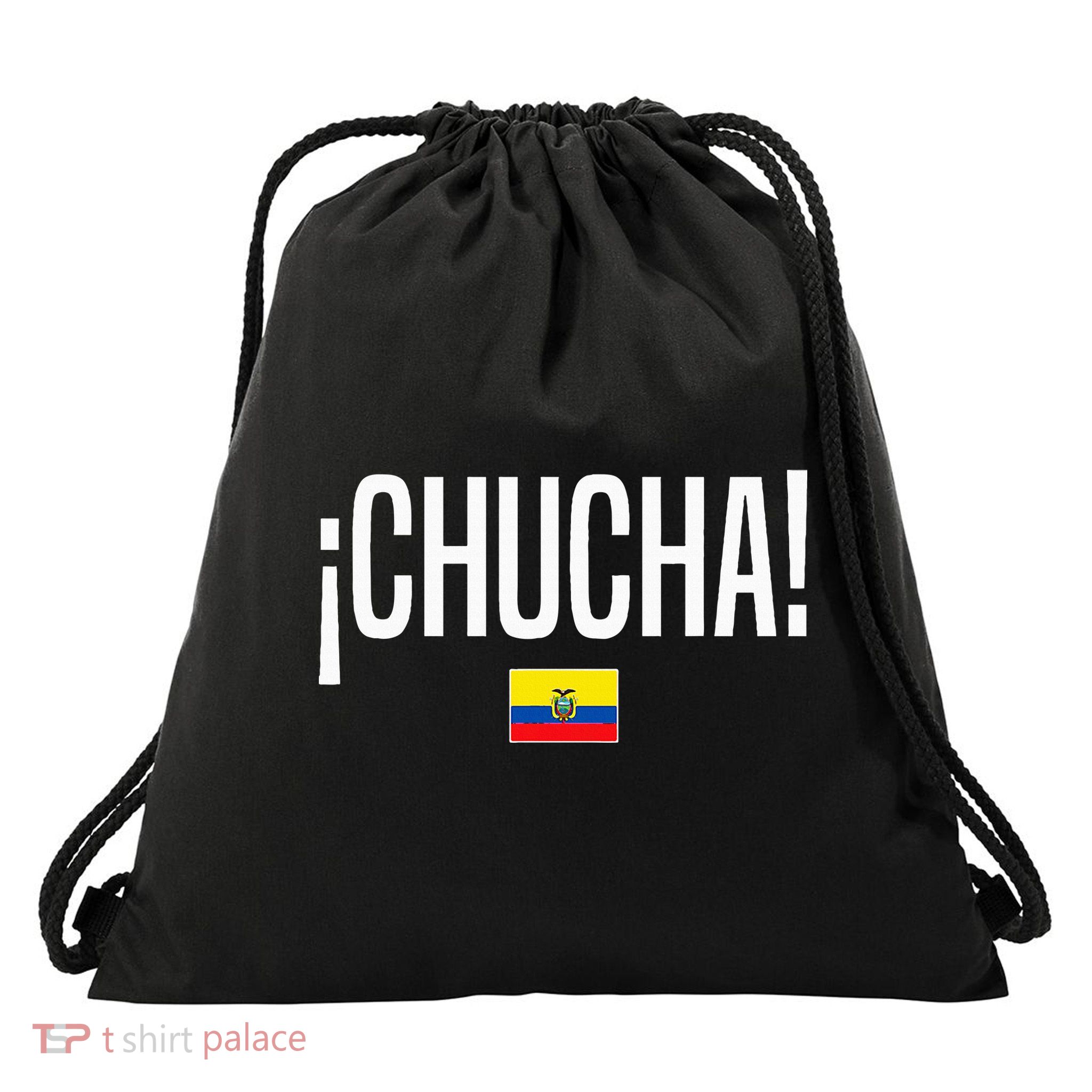Chucha Ecuadorian Slang Ecuador Drawstring Bag