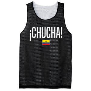 Chucha Ecuadorian Slang Ecuador Mesh Reversible Basketball Jersey Tank