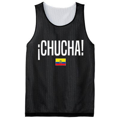 Chucha Ecuadorian Slang Ecuador Mesh Reversible Basketball Jersey Tank