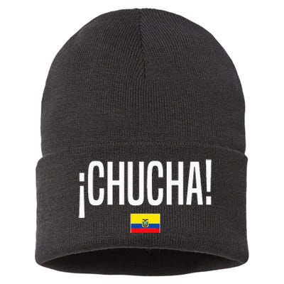 Chucha Ecuadorian Slang Ecuador Sustainable Knit Beanie