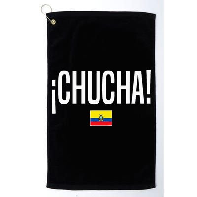 Chucha Ecuadorian Slang Ecuador Golf Towel