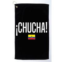 Chucha Ecuadorian Slang Ecuador Golf Towel