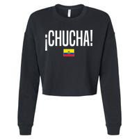 Chucha Ecuadorian Slang Ecuador Cropped Pullover Crew