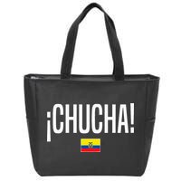 Chucha Ecuadorian Slang Ecuador Zip Tote Bag