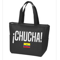 Chucha Ecuadorian Slang Ecuador Zip Tote Bag