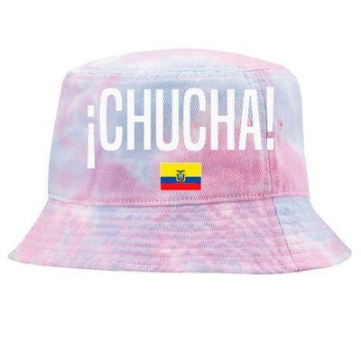 Chucha Ecuadorian Slang Ecuador Tie-Dyed Bucket Hat