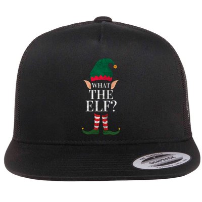 Christmas Elves SantaS Helper What The Elf Family Matching Cute Gift Flatbill Hat