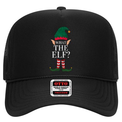 Christmas Elves SantaS Helper What The Elf Family Matching Cute Gift Trucker Hat