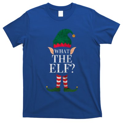 Christmas Elves SantaS Helper What The Elf Family Matching Cute Gift T-Shirt
