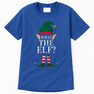 Christmas Elves SantaS Helper What The Elf Family Matching Cute Gift Tall T-Shirt