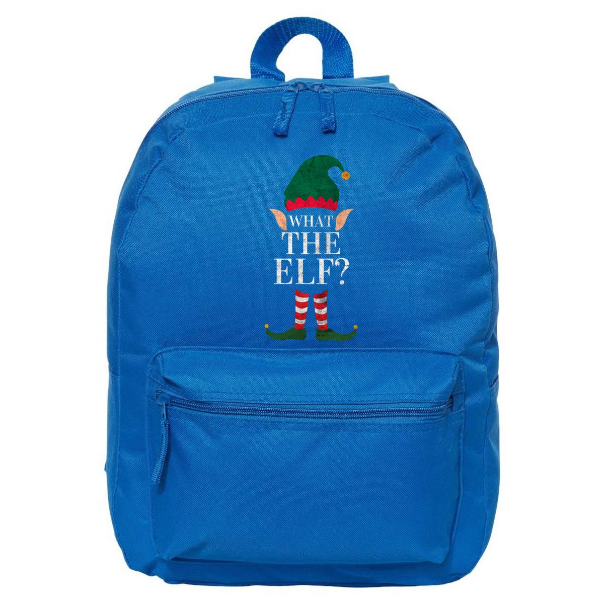 Christmas Elves SantaS Helper What The Elf Family Matching Cute Gift 16 in Basic Backpack