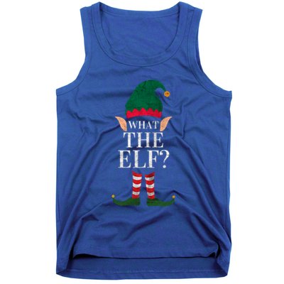 Christmas Elves SantaS Helper What The Elf Family Matching Cute Gift Tank Top