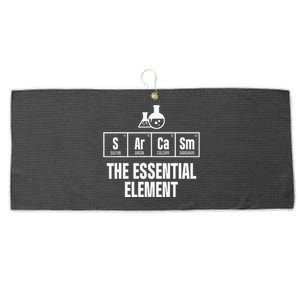 Chemical Engineer Sarcasm Element Engineering Gifts Large Microfiber Waffle Golf Towel