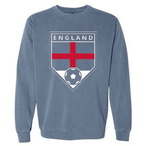 Cool England Soccer Team Garment-Dyed Sweatshirt