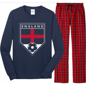 Cool England Soccer Team Long Sleeve Pajama Set