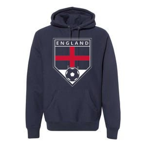 Cool England Soccer Team Premium Hoodie