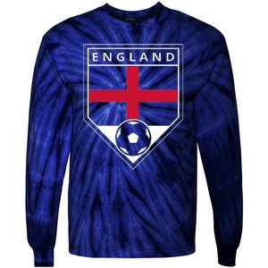 Cool England Soccer Team Tie-Dye Long Sleeve Shirt