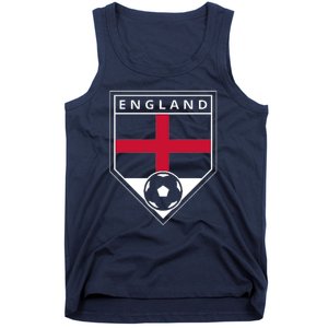 Cool England Soccer Team Tank Top