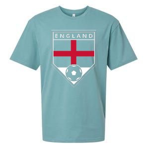 Cool England Soccer Team Sueded Cloud Jersey T-Shirt