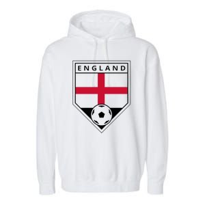 Cool England Soccer Team Garment-Dyed Fleece Hoodie