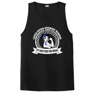 Cauda Equina Syndrome Warrior Gift Not For The Weak Ribbon Gift PosiCharge Competitor Tank