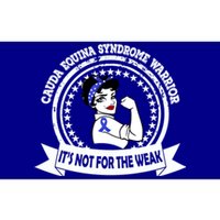 Cauda Equina Syndrome Warrior Gift Not For The Weak Ribbon Gift Bumper Sticker