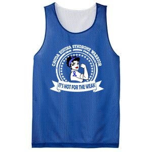 Cauda Equina Syndrome Warrior Gift Not For The Weak Ribbon Gift Mesh Reversible Basketball Jersey Tank