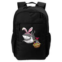 Cool Easter Shark Easter Basket Bunny Ears Happy Easter Backpack