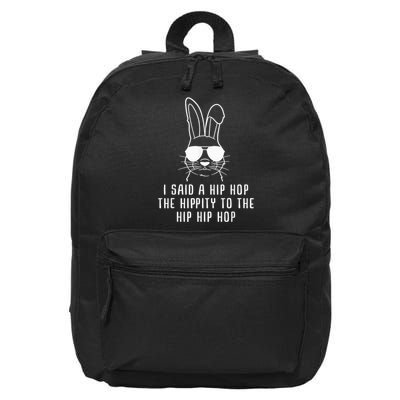Cool Easter Shark Easter Basket Bunny Ears Happy Easter 16 in Basic Backpack