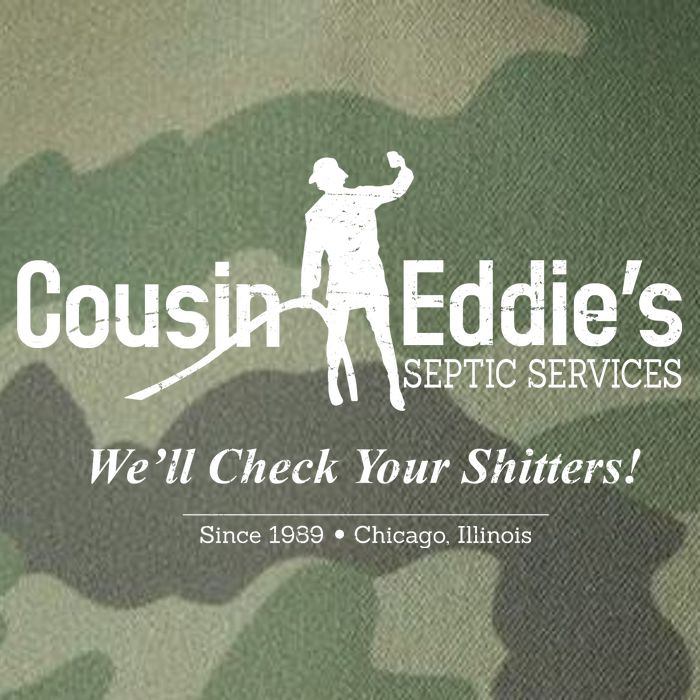 Cousin Eddie's Septic Service We'll Check Your Shitters! Legacy Tie Dye Trucker Hat
