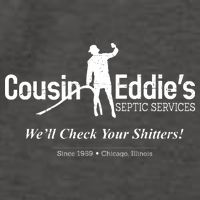 Cousin Eddie's Septic Service We'll Check Your Shitters! Vector Backpack