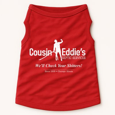 Cousin Eddie's Septic Service We'll Check Your Shitters! Doggie Tank