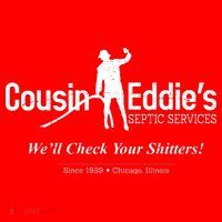 Cousin Eddie's Septic Service We'll Check Your Shitters! 25L Jumbo Tote