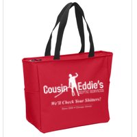 Cousin Eddie's Septic Service We'll Check Your Shitters! Zip Tote Bag