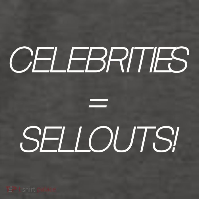 Celebrities Equal Sellouts Vector Backpack