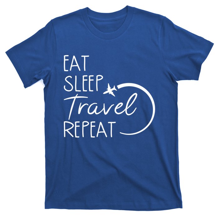 Camping Eat Sleep Travel Repeat Camping Lovers Gift T-Shirt