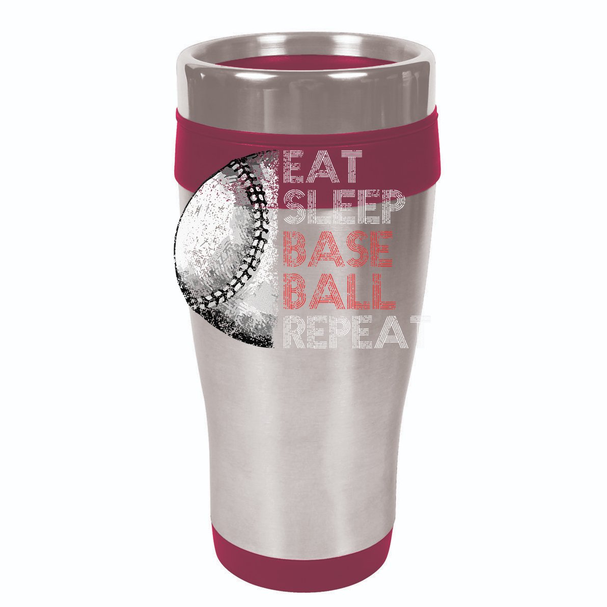 Cute Eat Sleep Baseball Repeat Vintage T-Shirt
