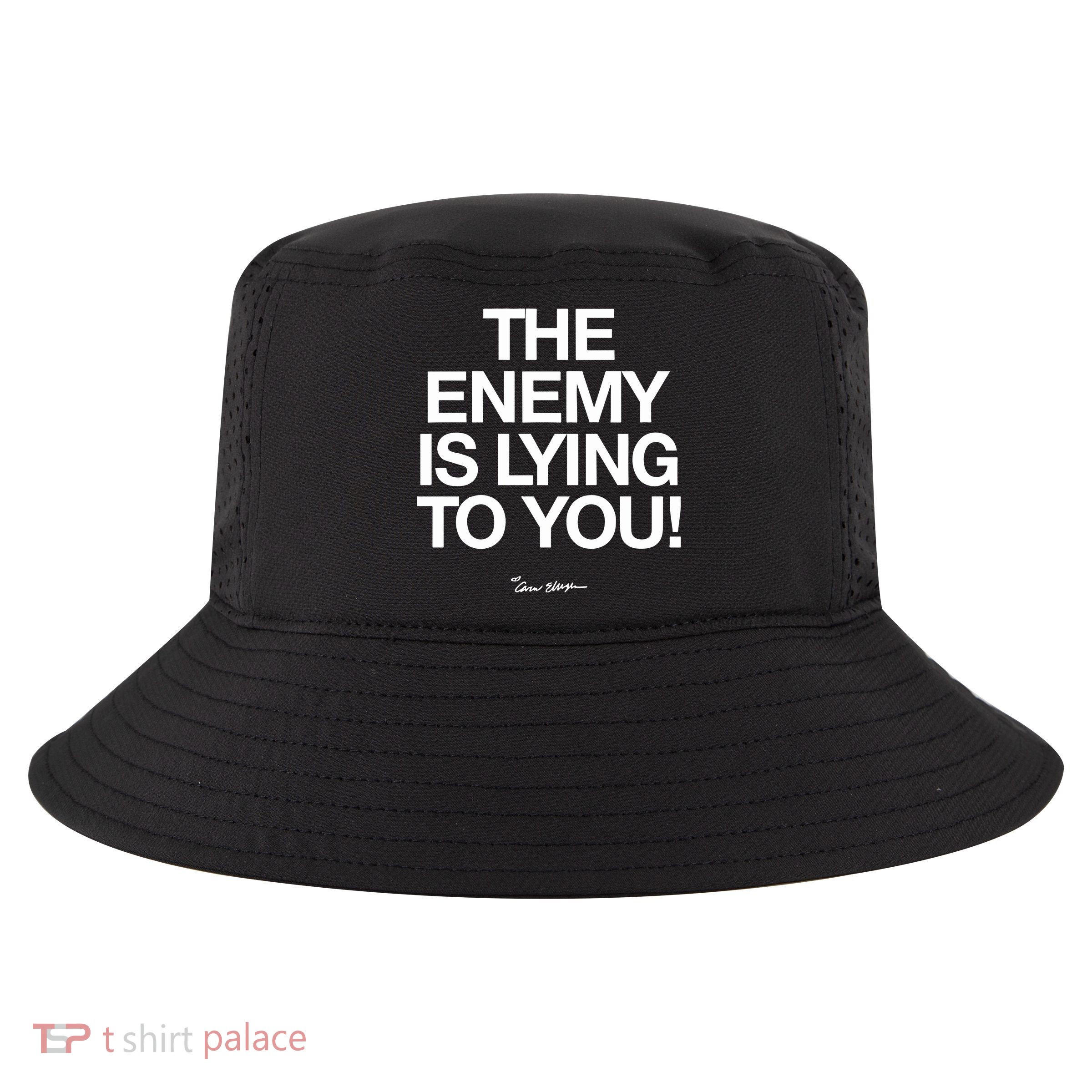 Carew Ellington Spread The Truth The Enemy Is Lying To You Cool Comfort Performance Bucket Hat