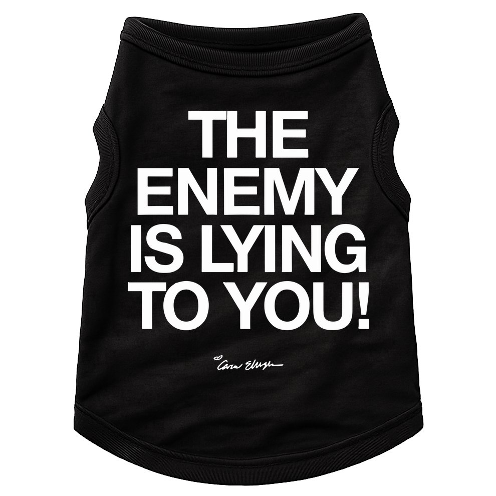 Carew Ellington Spread The Truth The Enemy Is Lying To You Doggie Tank