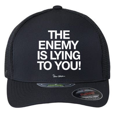 Carew Ellington Spread The Truth The Enemy Is Lying To You Flexfit Unipanel Trucker Cap