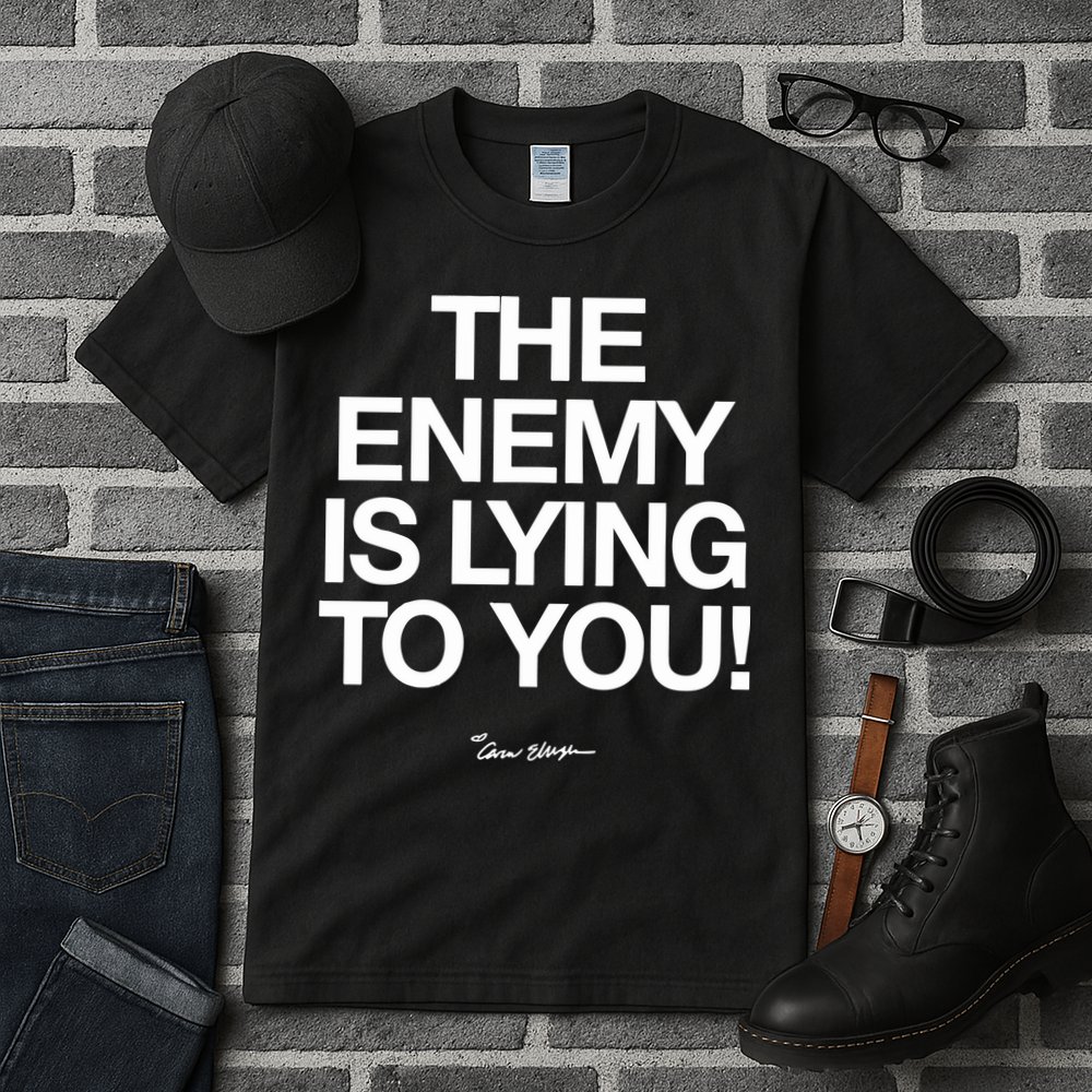 Carew Ellington Spread The Truth The Enemy Is Lying To You Tall T-Shirt