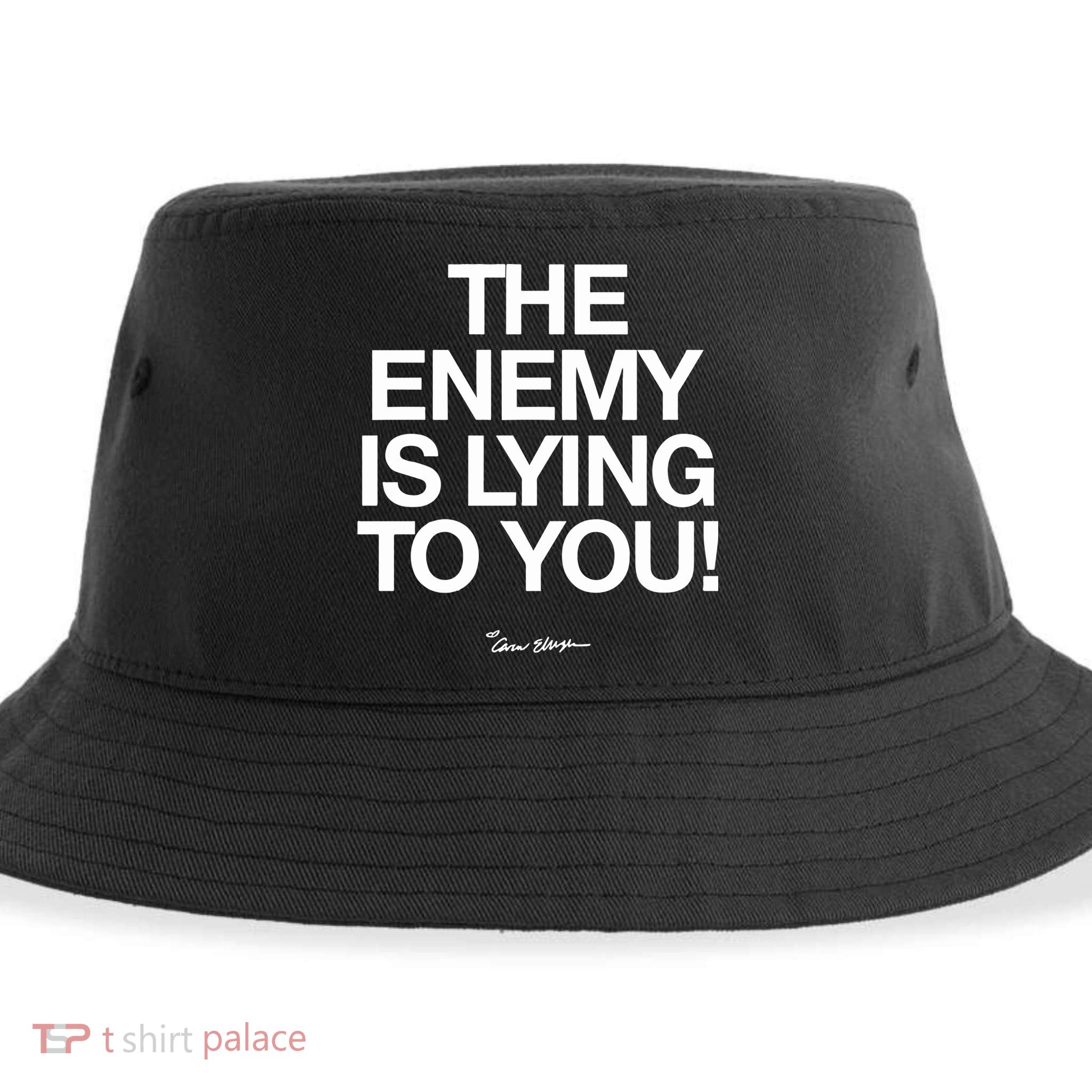 Carew Ellington Spread The Truth The Enemy Is Lying To You Sustainable Bucket Hat