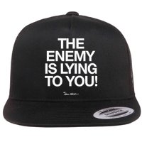 Carew Ellington Spread The Truth The Enemy Is Lying To You Flat Bill Trucker Hat