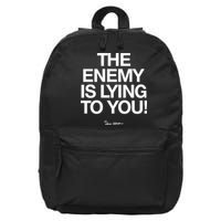 Carew Ellington Spread The Truth The Enemy Is Lying To You 16 in Basic Backpack