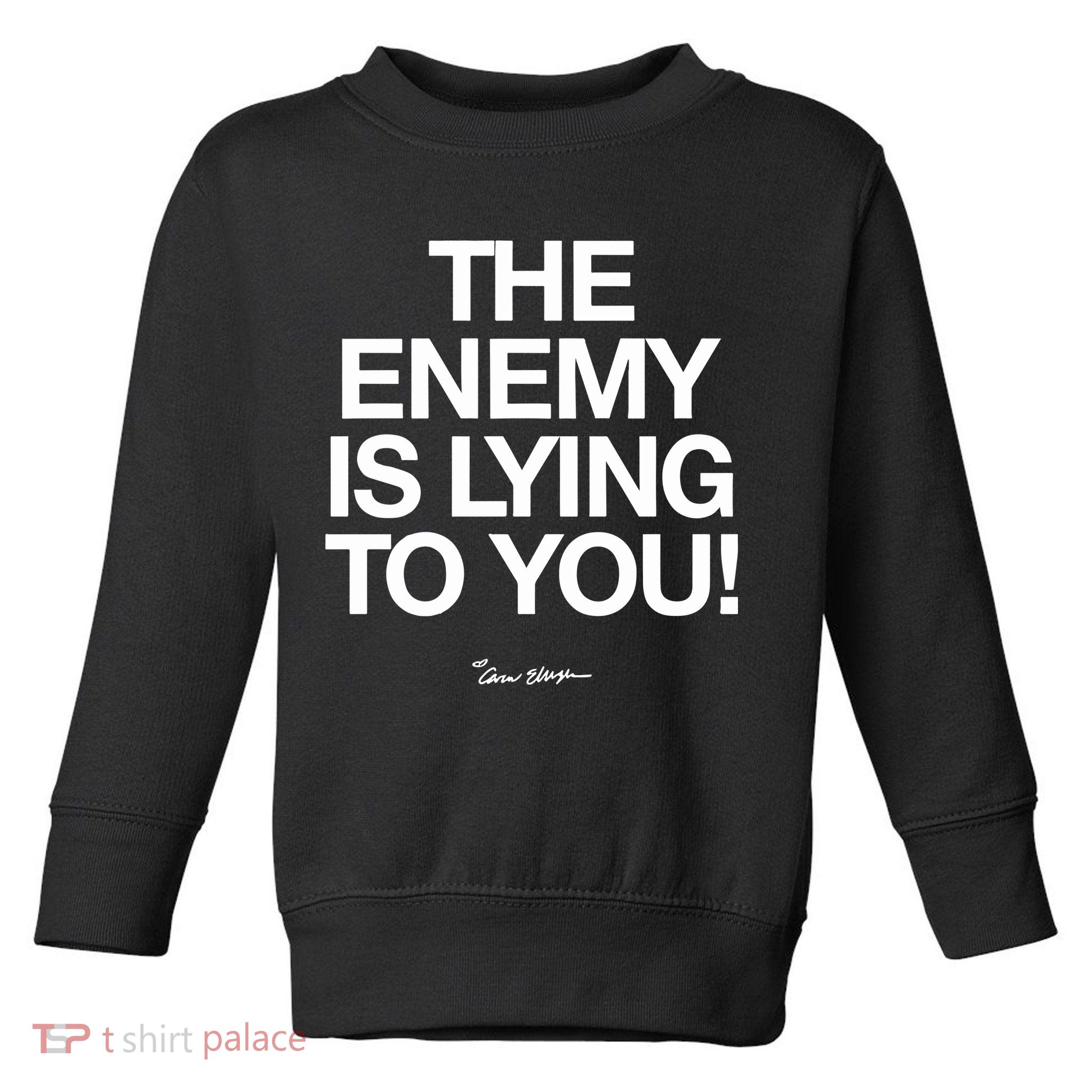Carew Ellington Spread The Truth The Enemy Is Lying To You Toddler Sweatshirt