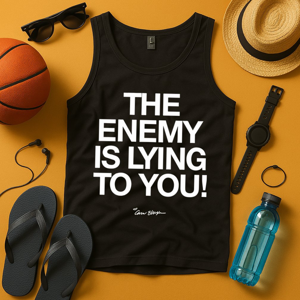 Carew Ellington Spread The Truth The Enemy Is Lying To You Tank Top
