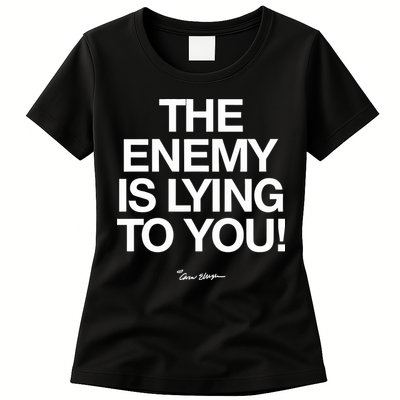 Carew Ellington Spread The Truth The Enemy Is Lying To You Womens T-Shirt